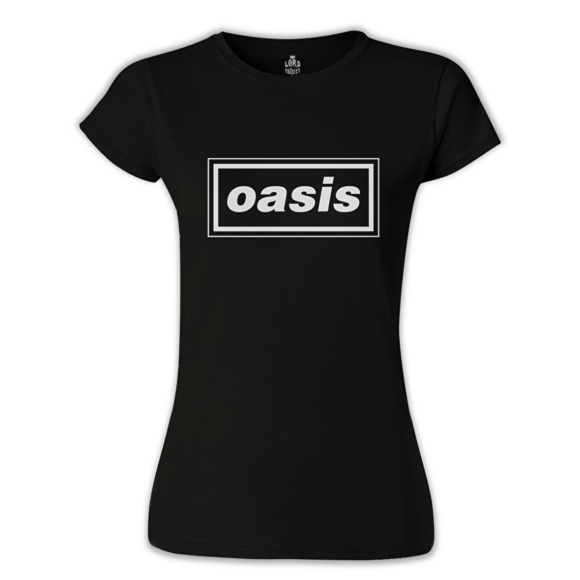 Oasis Siyah Kadın Tshirt