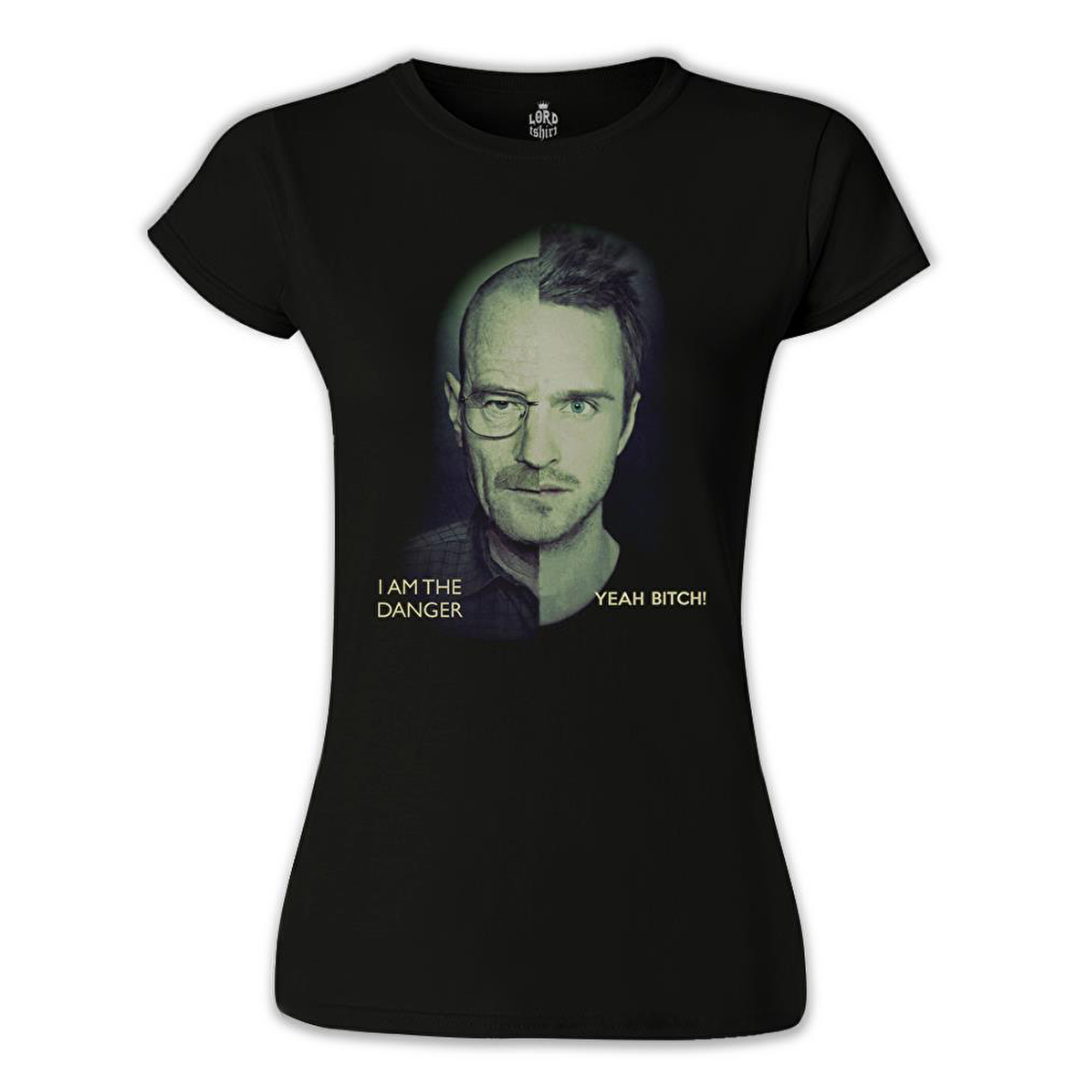 Breaking Bad - I am The Danger Siyah Bayan Tshirt