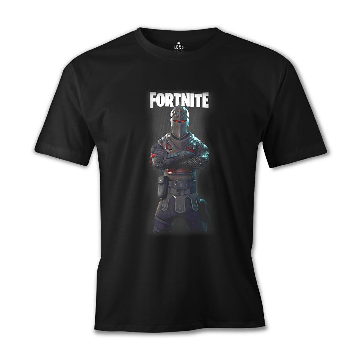 Fortnite - Chevalier Siyah Erkek Tshirt