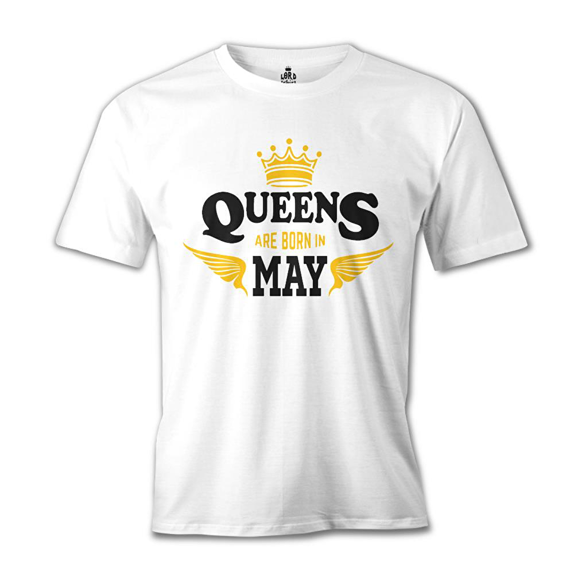 Burç - Queens Born in May Beyaz Erkek Tshirt