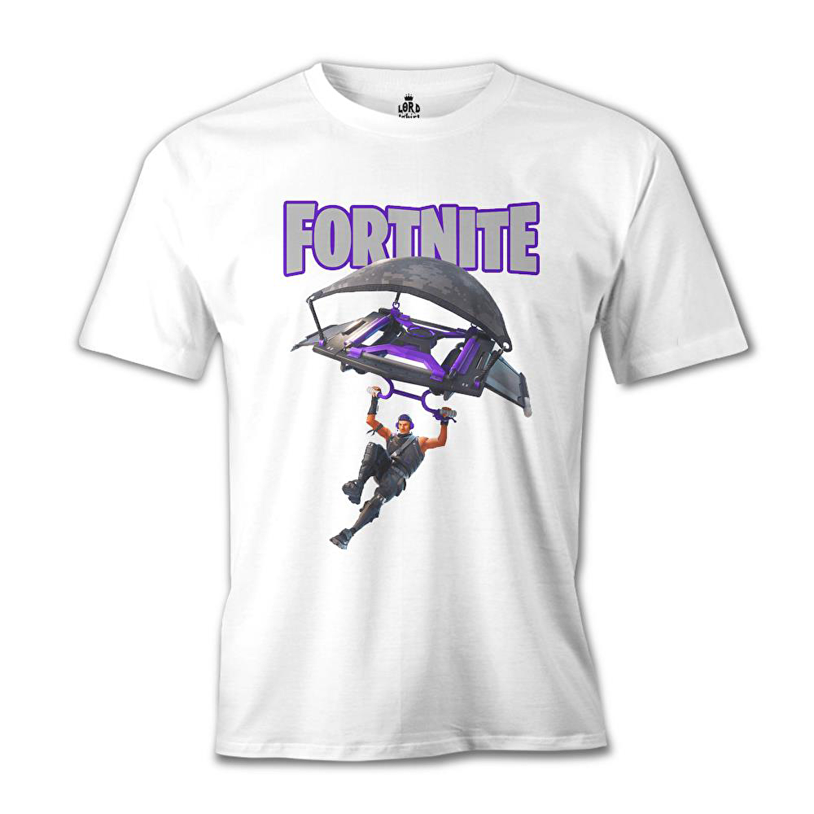 Fortnite - A l'air Beyaz Erkek Tshirt