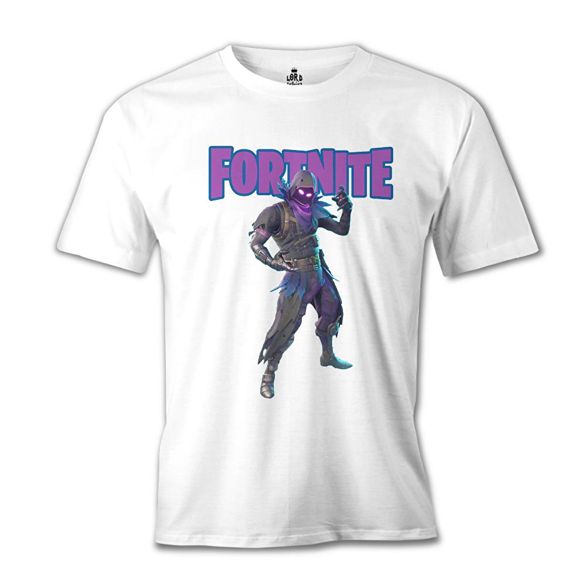 Fortnite - Raven Beyaz Erkek Tshirt