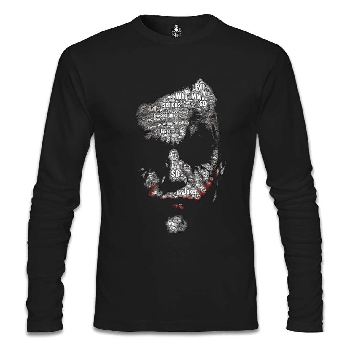 Joker - So Evil Siyah Erkek Sweatshirt