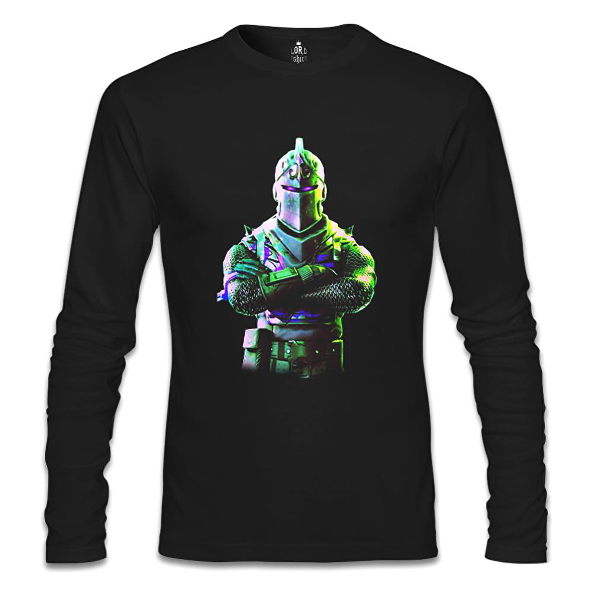 Fortnite - Chevalier 2 Siyah Erkek Sweatshirt