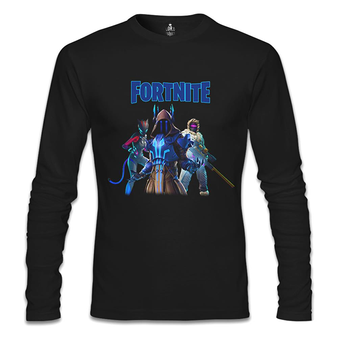 Fortnite - Ice King Siyah Erkek Sweatshirt