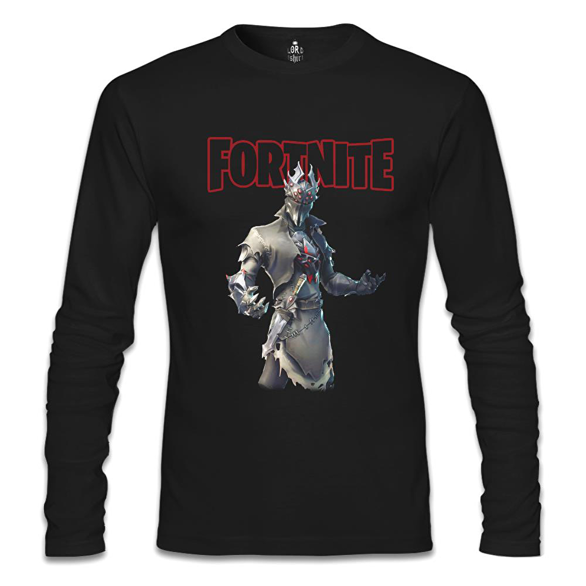 Fortnite - Spider Siyah Erkek Sweatshirt