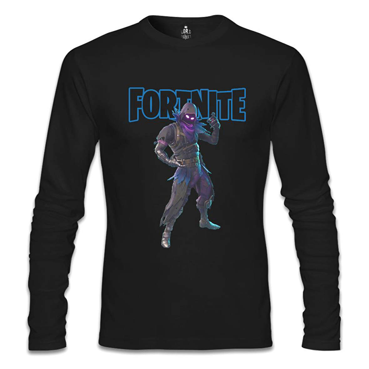 Fortnite - Raven Siyah Erkek Sweatshirt