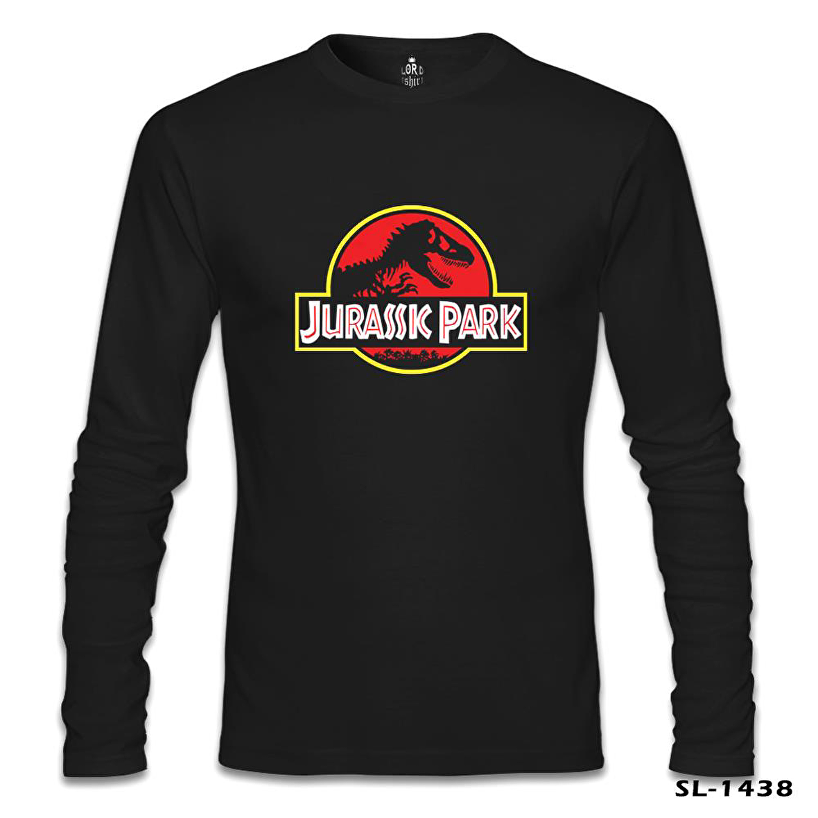 Jurassic Park - Shadow Siyah Erkek Sweatshirt