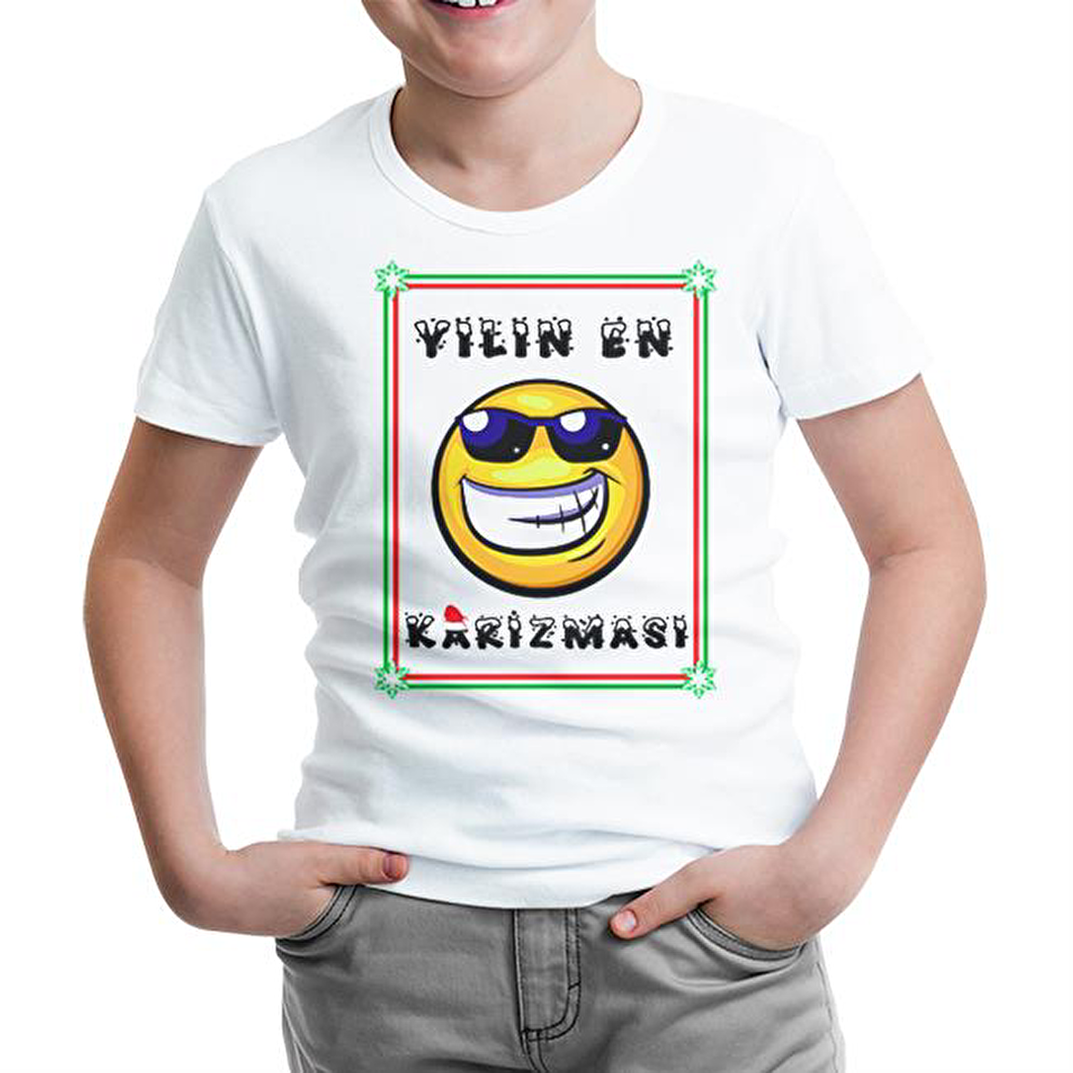 Yılın En Karizması Beyaz Çocuk Tshirt