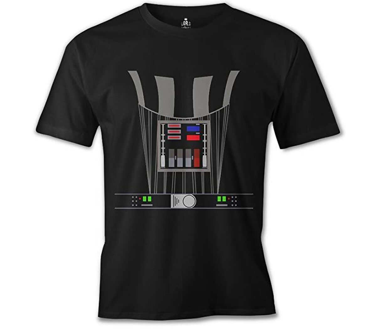 Star Wars - Darth Vader Armor Siyah Erkek Tshirt