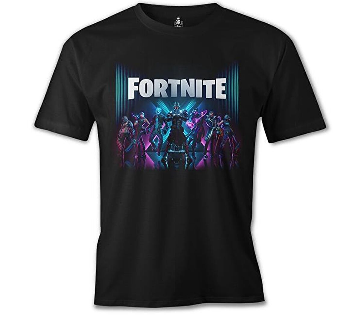 Fortnite - Season X Siyah Erkek Tshirt