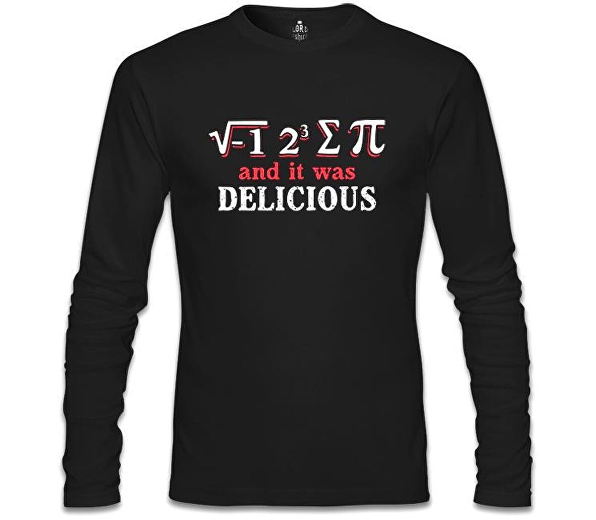 I Ate Some Pi Siyah Erkek Sweatshirt