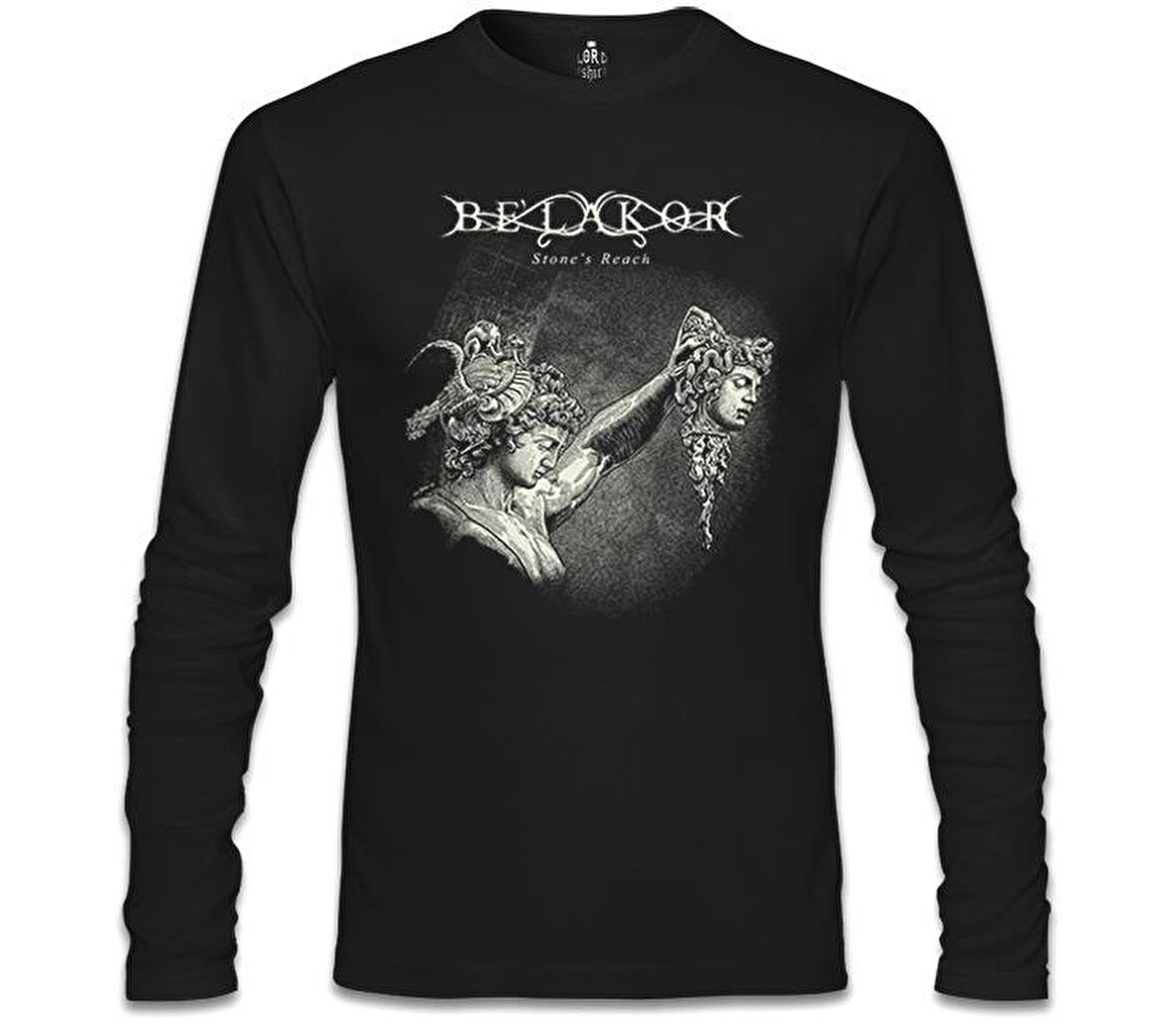 BeLakor - Stones Reach Siyah Erkek Sweatshirt