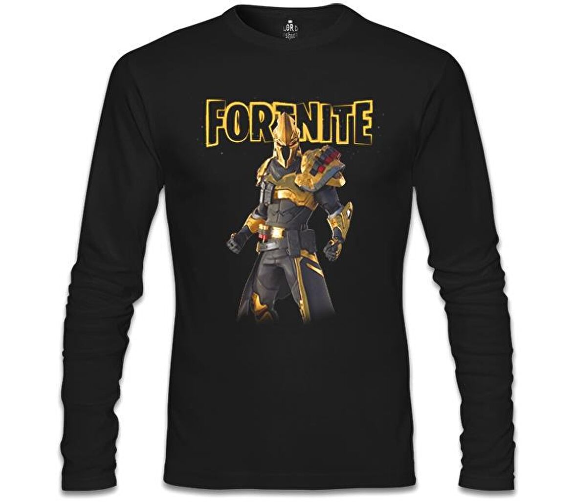 Fortnite - Ultima Knight Siyah Erkek Sweatshirt
