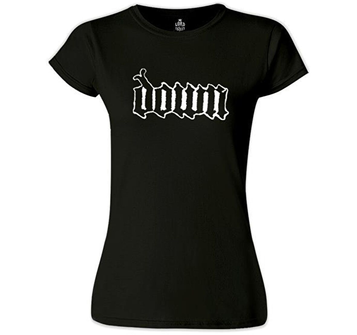 Down - Nola Siyah Bayan Tshirt