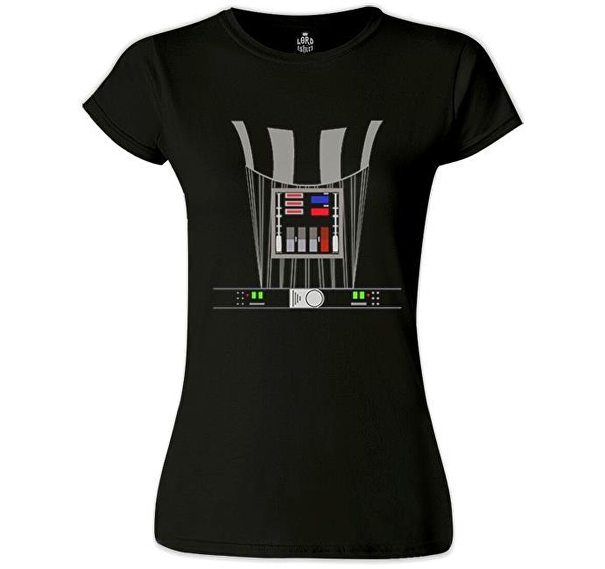 Star Wars - Darth Vader Armor Siyah Bayan Tshirt