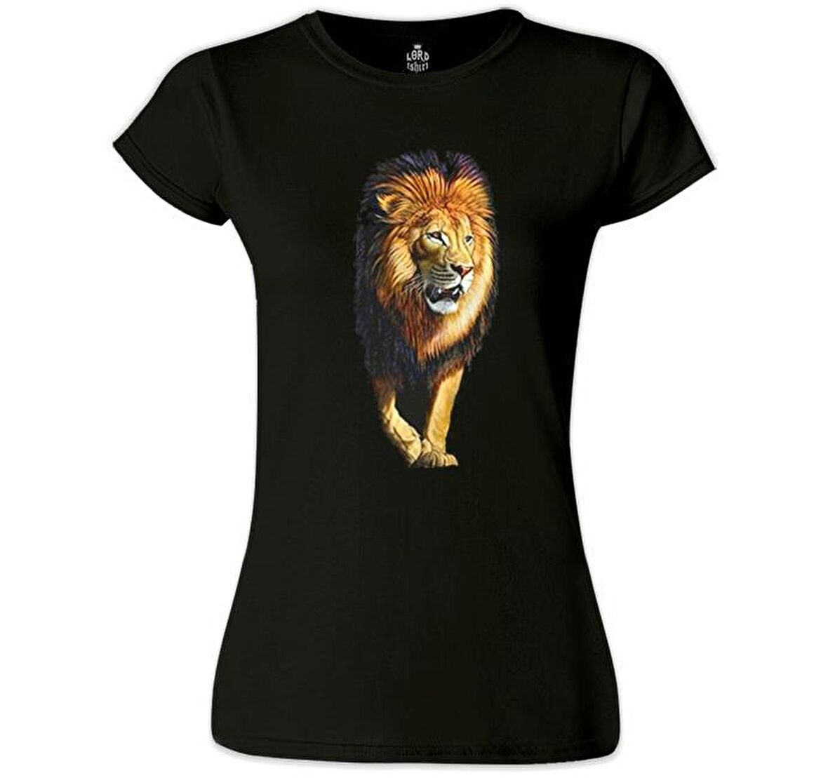 Aslan 2  Siyah Bayan Tshirt