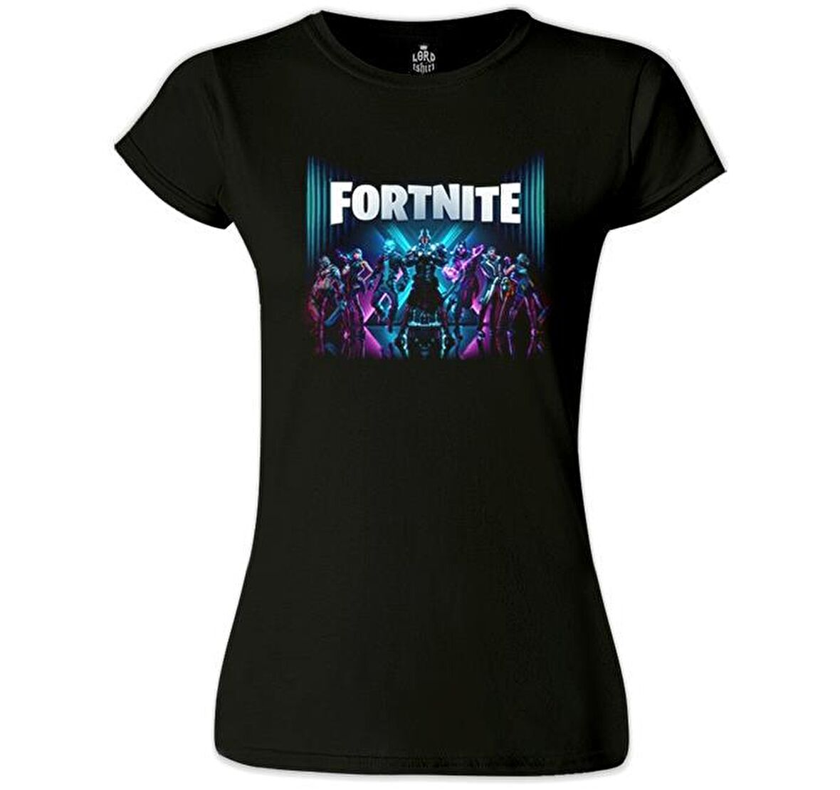 Fortnite - Season X Siyah Kadın Tshirt