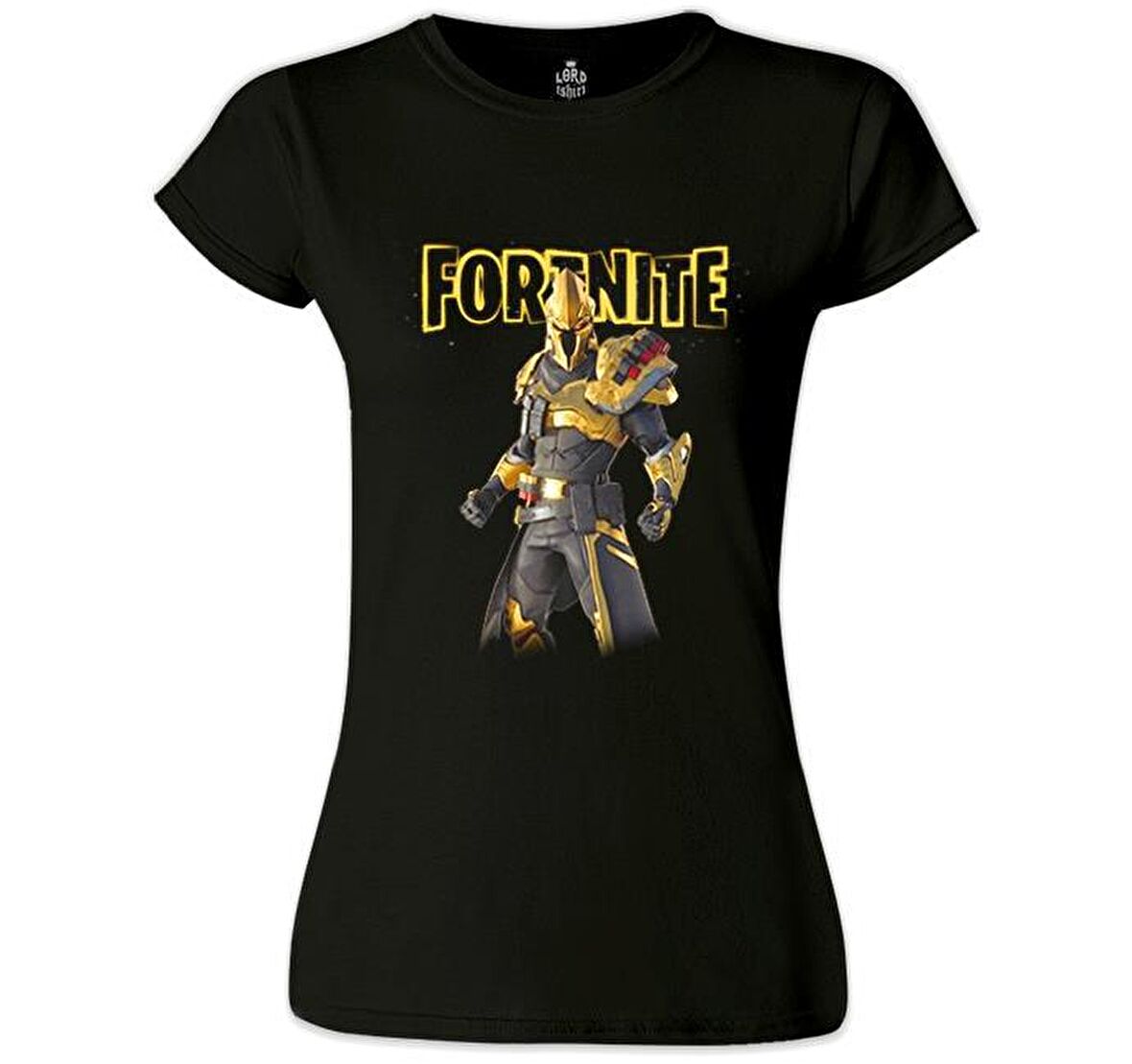 Fortnite - Ultima Knight Siyah Bayan Tshirt