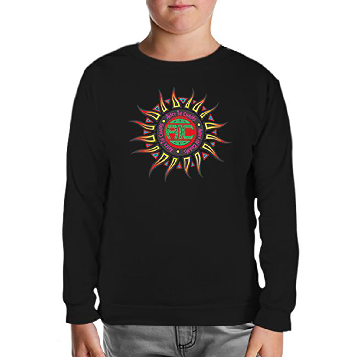 Alice in Chains Siyah Çocuk Sweatshirt