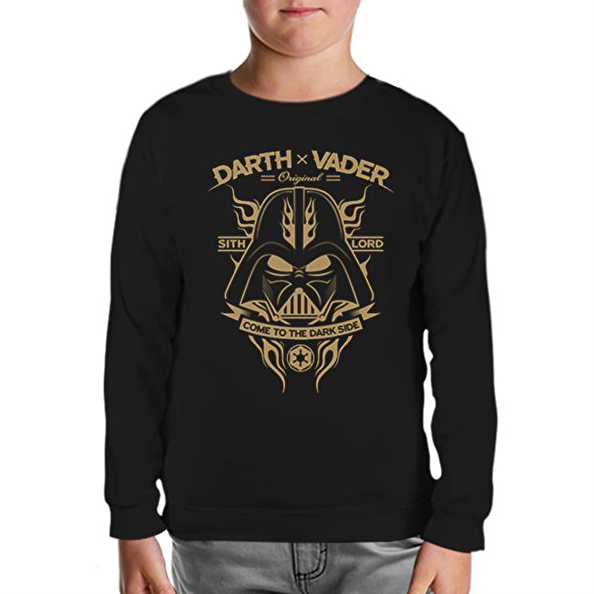 Darth Vader Siyah Çocuk Sweatshirt