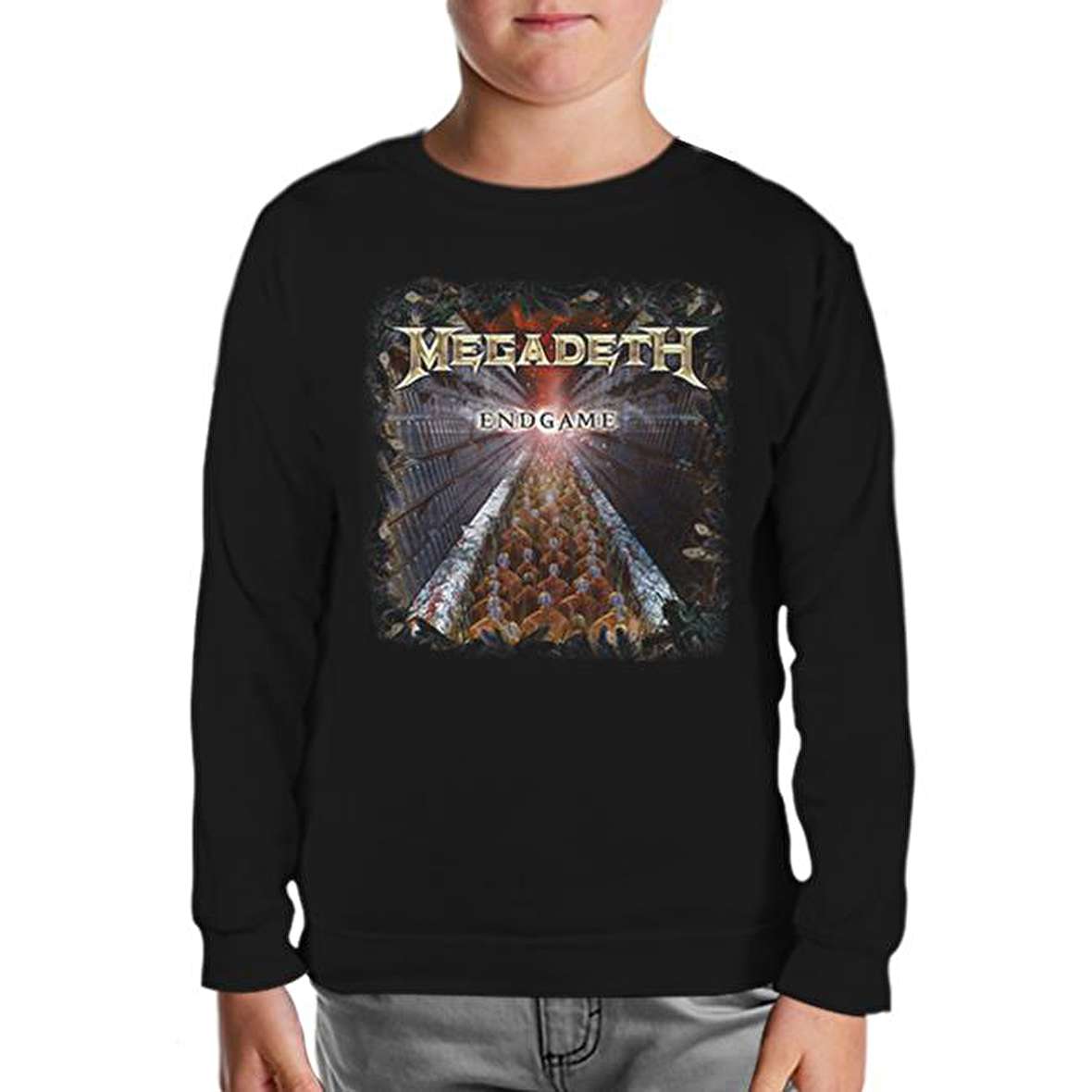 Megadeth - End Game Siyah Çocuk Sweatshirt
