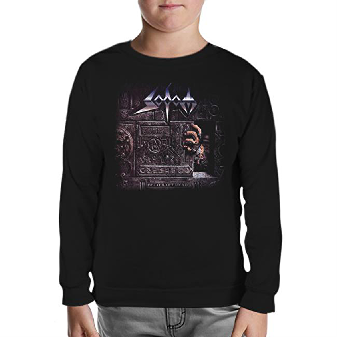 Sodom - Better off Dead Siyah Çocuk Sweatshirt