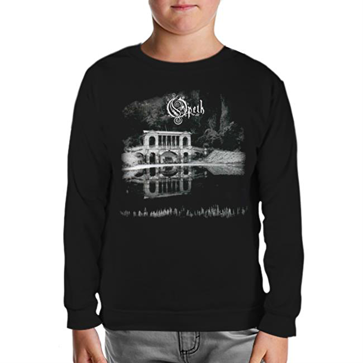 Opeth - Morningrise Siyah Çocuk Sweatshirt