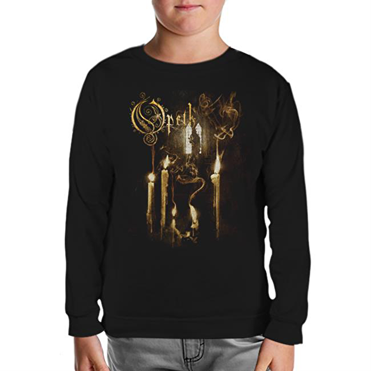 Opeth - Ghost Reveries Siyah Çocuk Sweatshirt