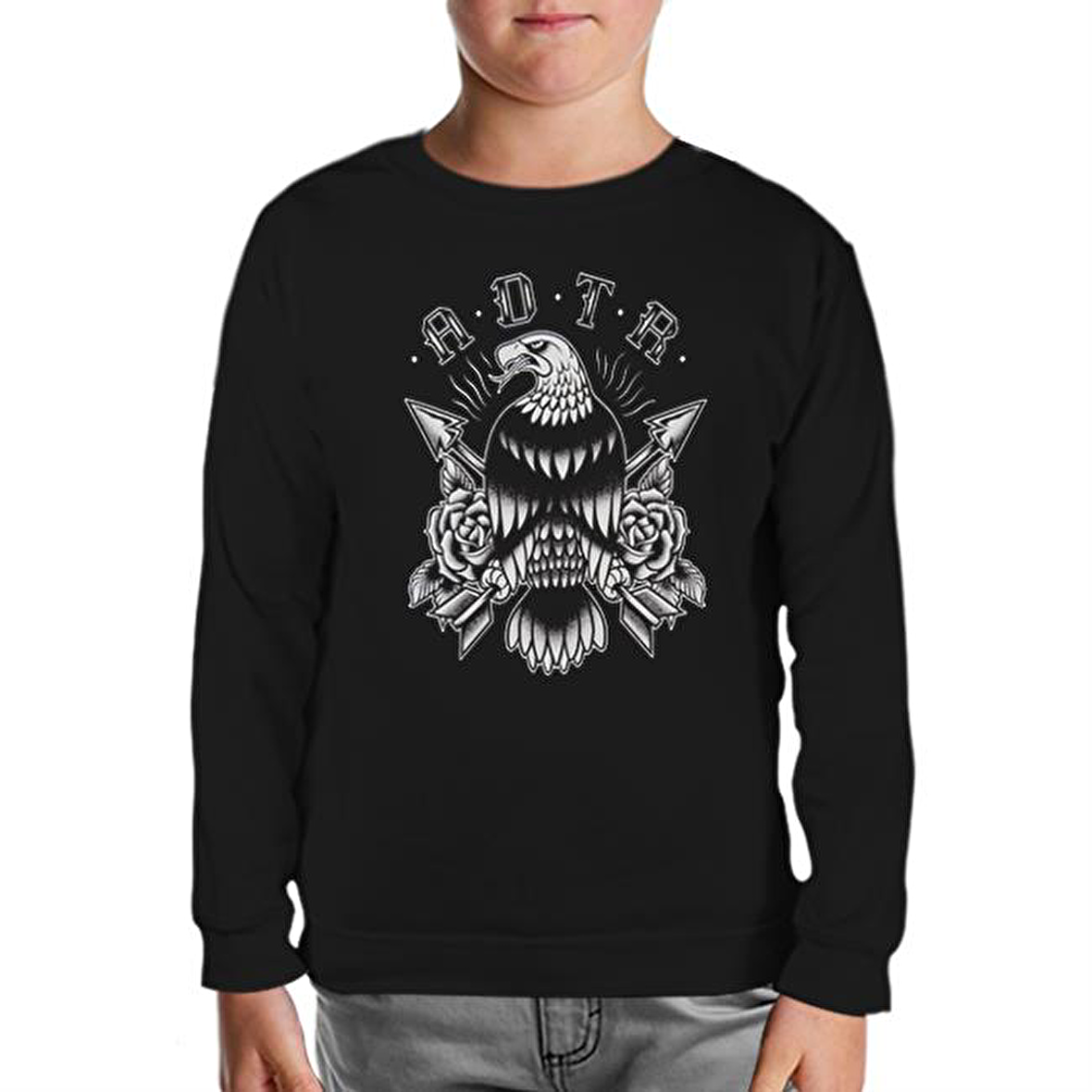 A Day To Remember - Eagle Siyah Çocuk Sweatshirt