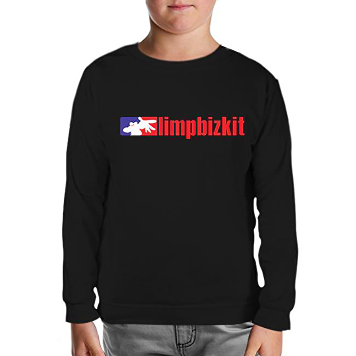 Limpbizkit - Logo Siyah Çocuk Sweatshirt