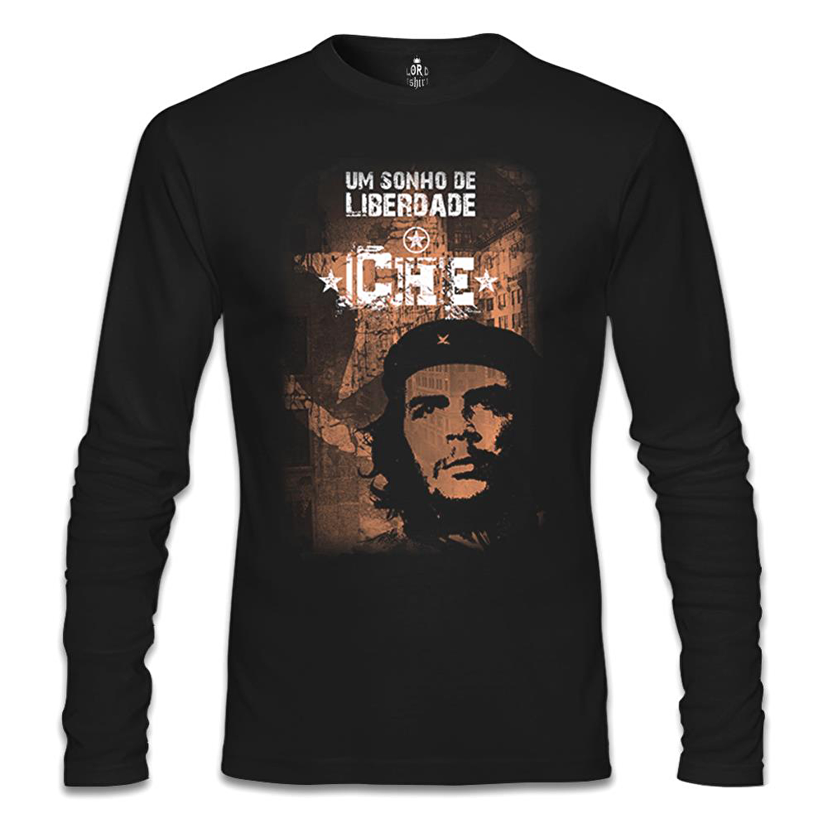 Che Guevara - City Siyah Erkek Sweatshirt