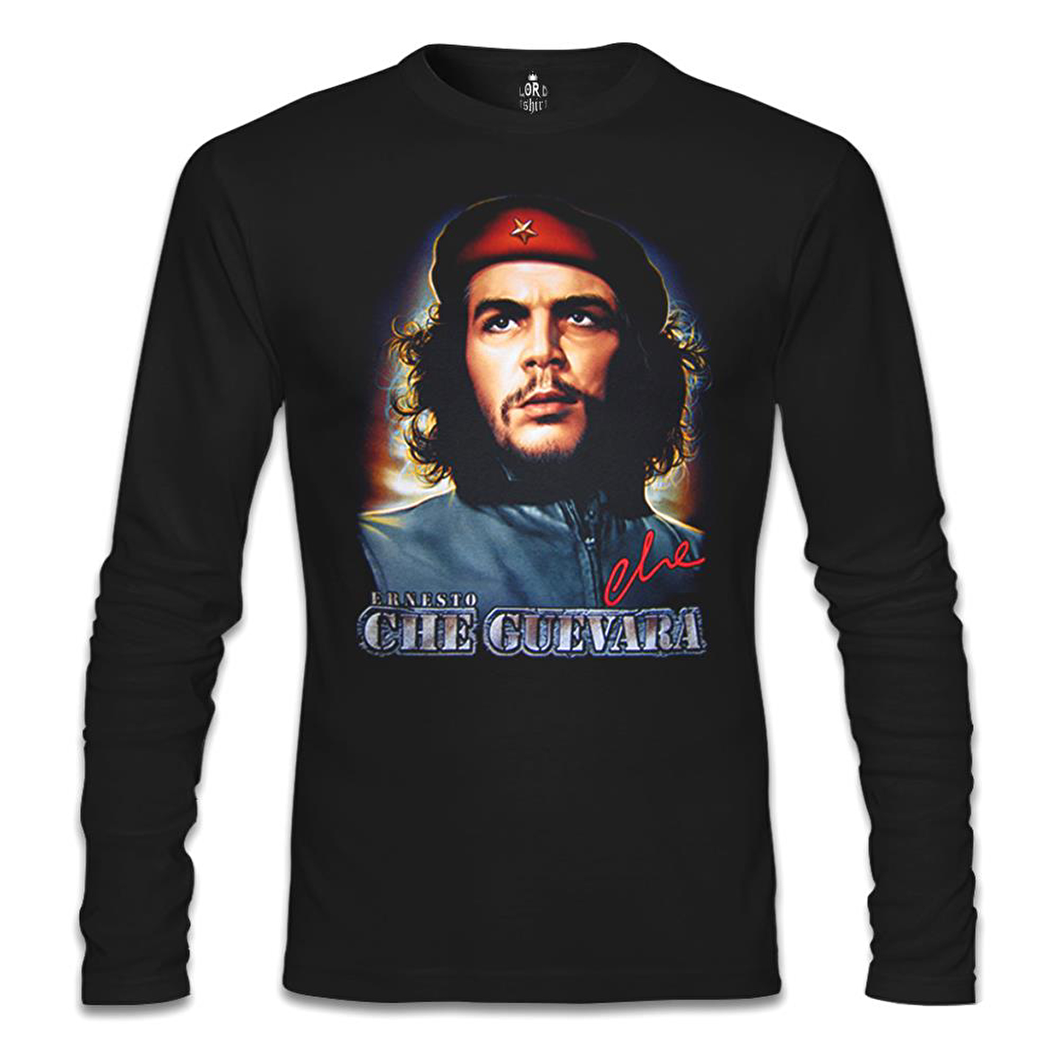 Che Guevara - Classic Siyah Erkek Sweatshirt