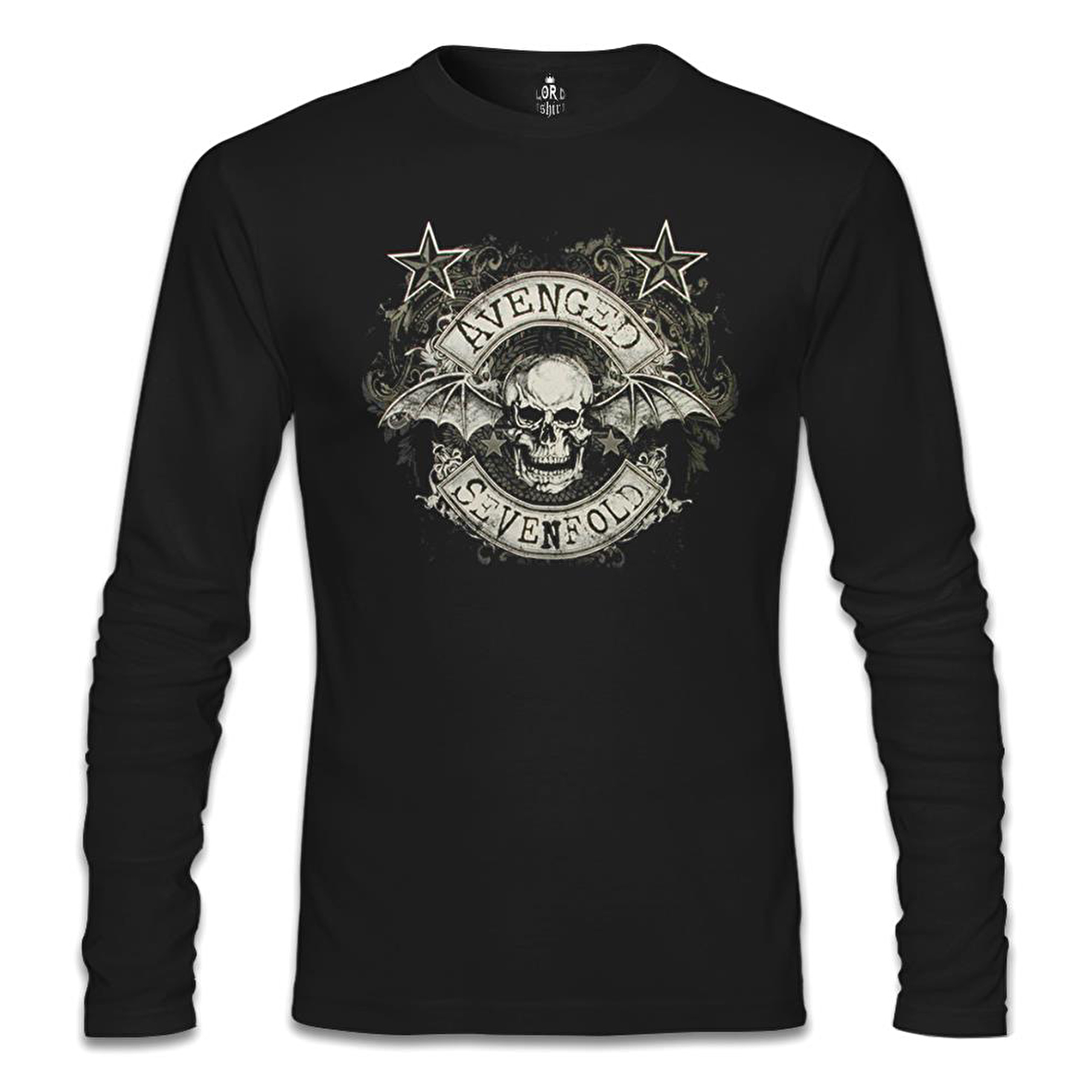 Avenged Sevenfold - A7X Siyah Erkek Sweatshirt
