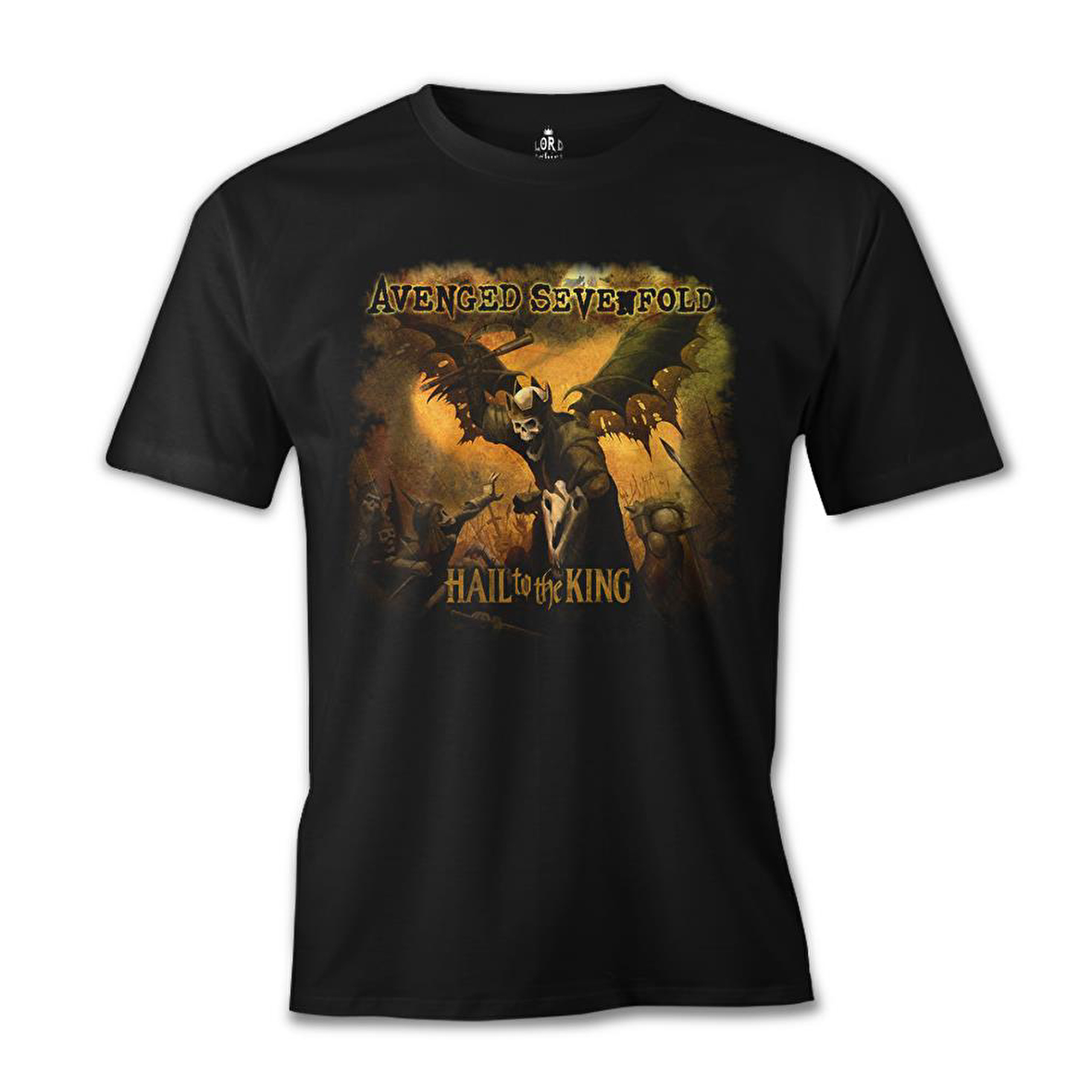 Avenged Sevenfold - Hail to the King Siyah Erkek Tshirt