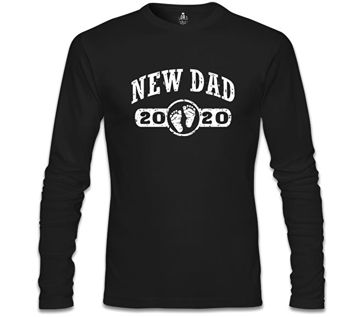 New Dad - 2020 Siyah Erkek Sweatshirt