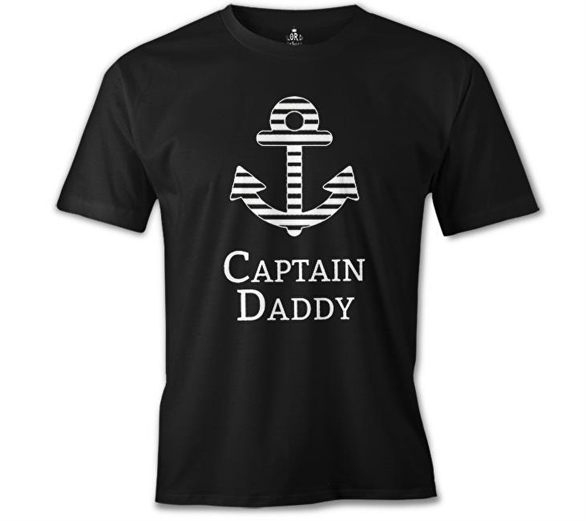 Captain Daddy 2 Siyah Erkek Tshirt