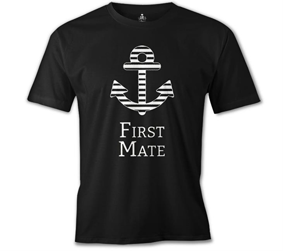 First Mate Siyah Erkek Tshirt
