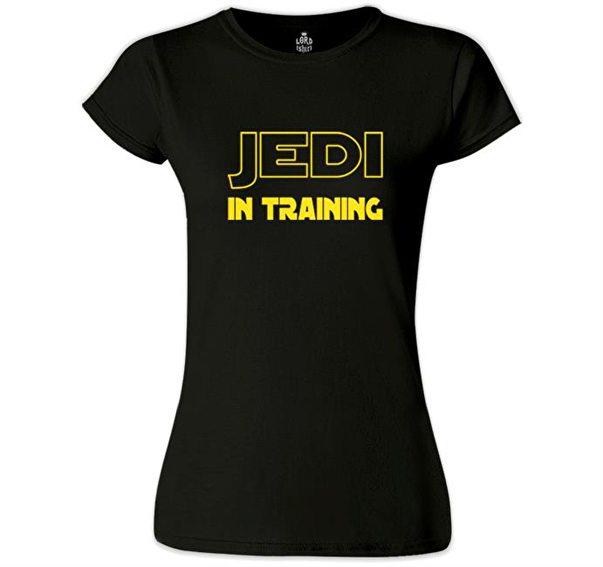 Star Wars - Jedi in Training Siyah Bayan Tshirt