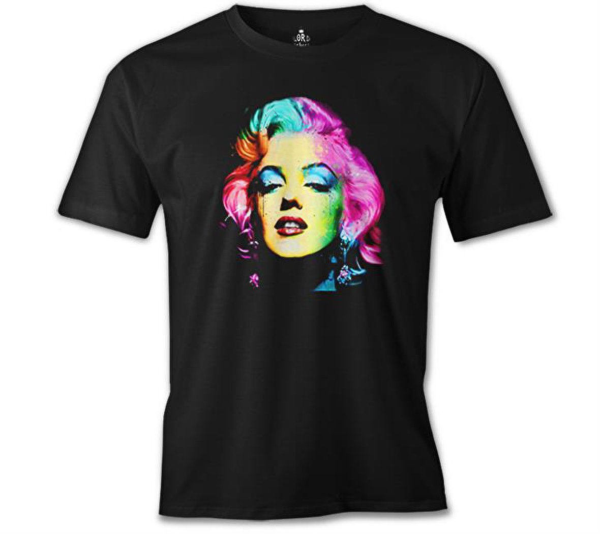 Marilyn Monroe - Pinkfull Siyah Erkek Tshirt