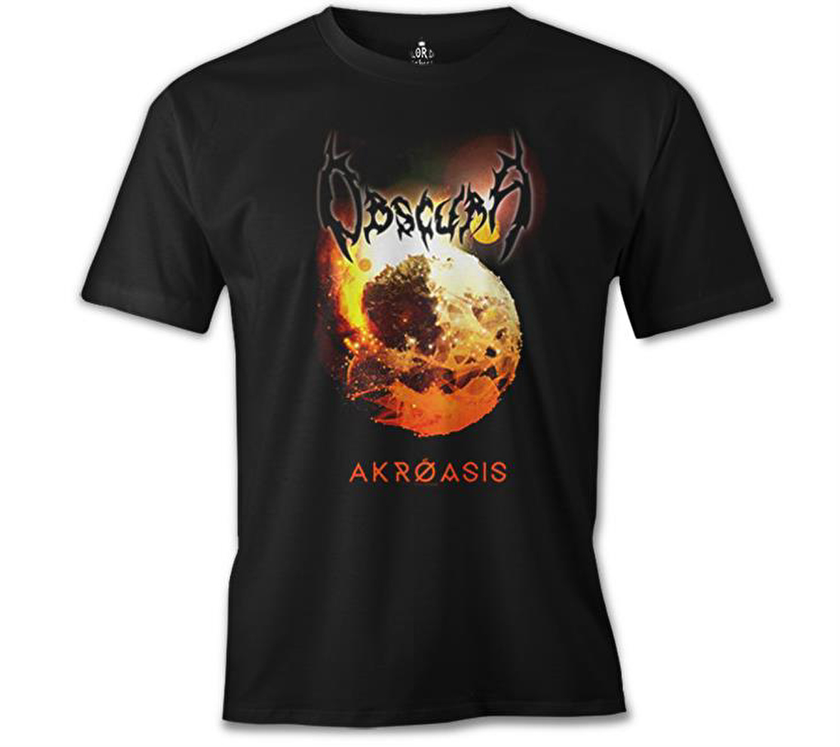 Obscura – Akroasis Siyah Erkek Tshirt