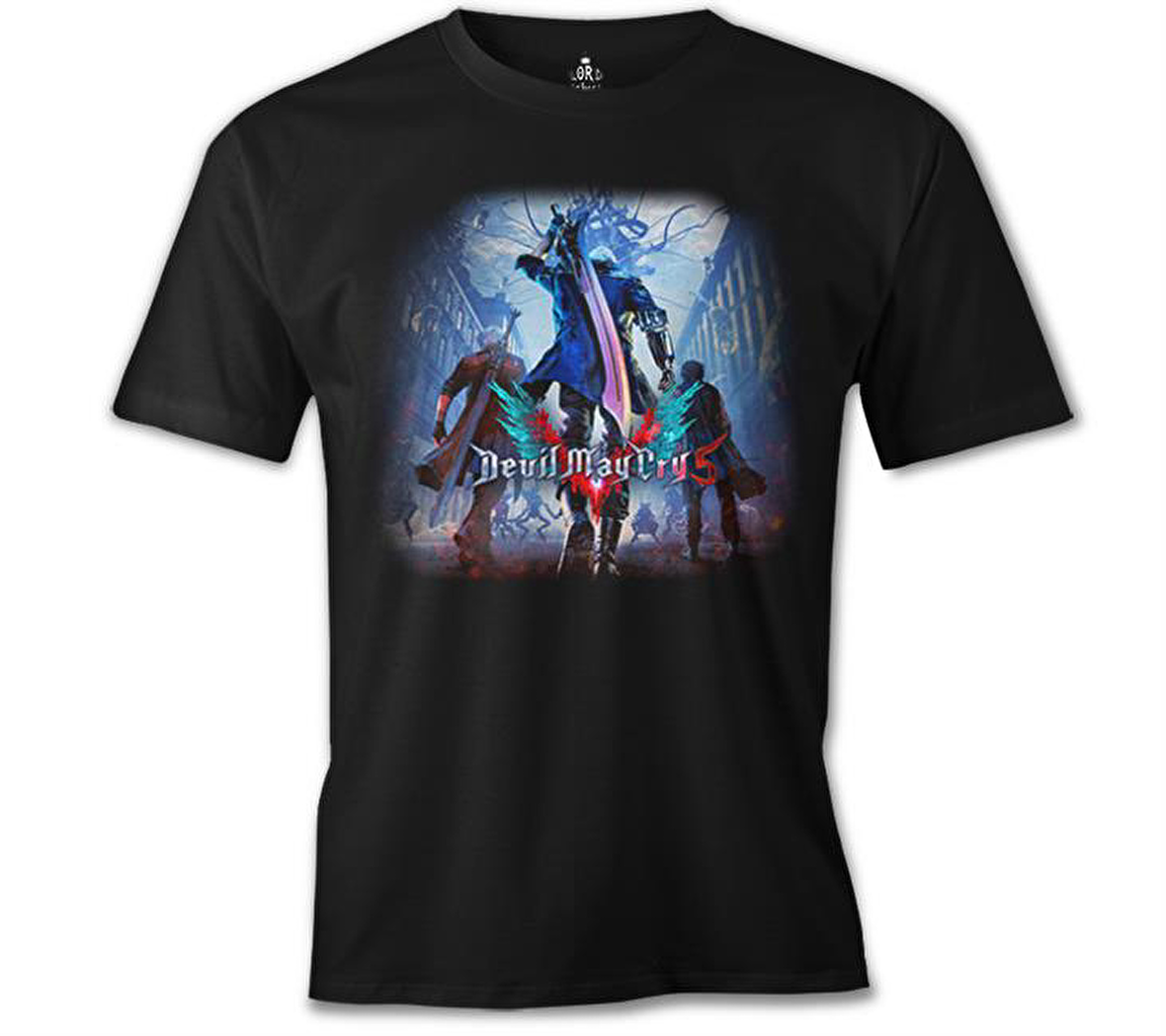 Devil May Cry 5 Siyah Erkek Tshirt