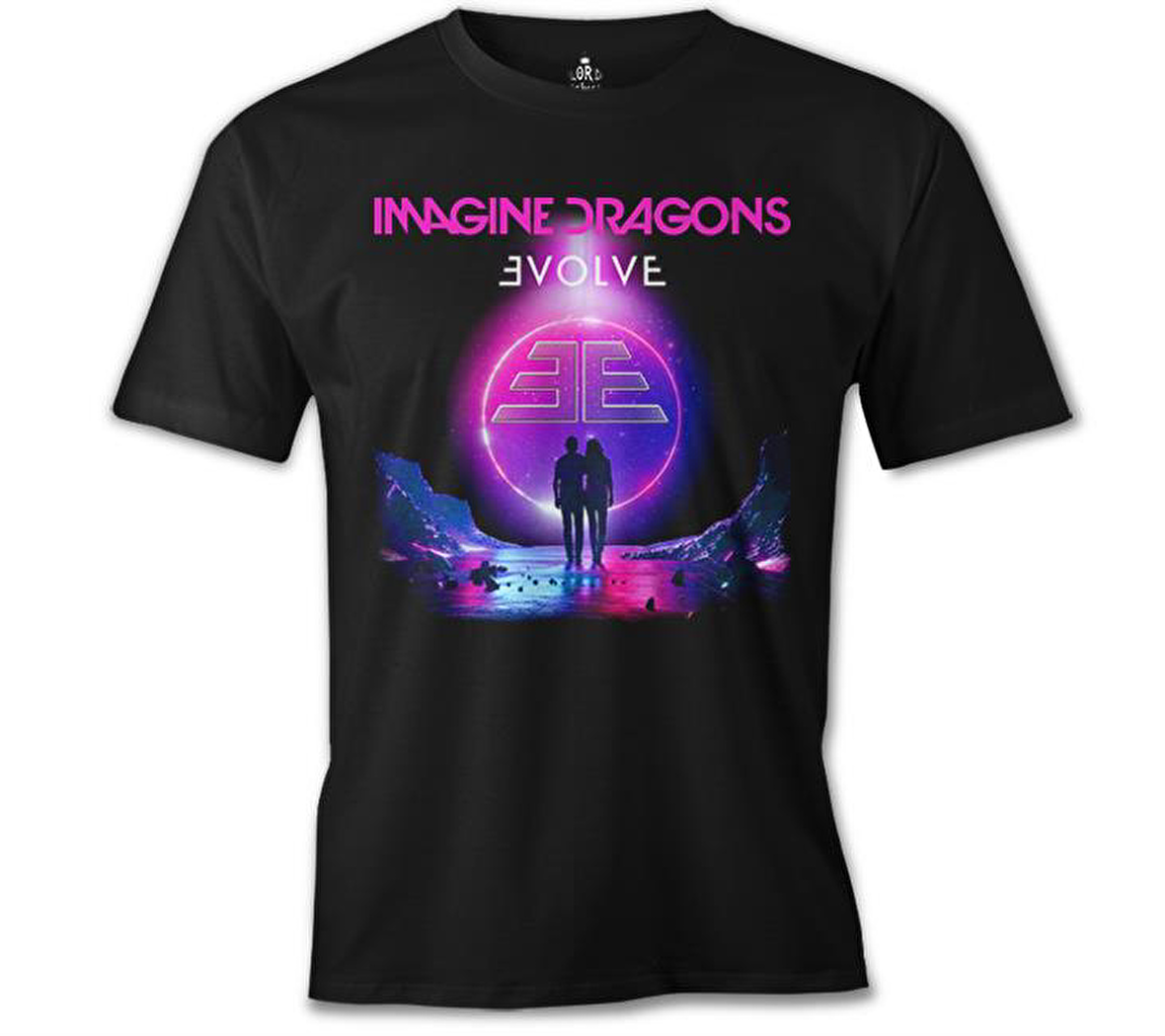 Imagine Dragons - İstanbul Siyah Erkek Tshirt