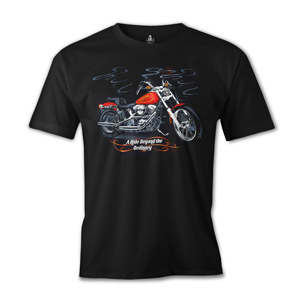 Motosiklet - Ride Extraordinary Siyah Erkek Tshirt