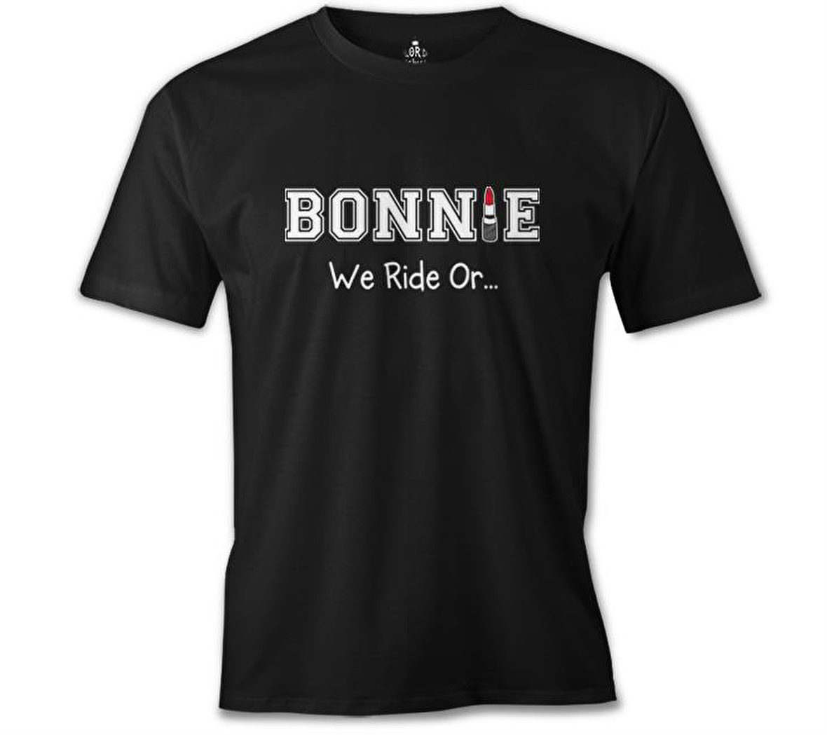 Bonnie and Clyde - Bonnie Siyah Erkek Tshirt