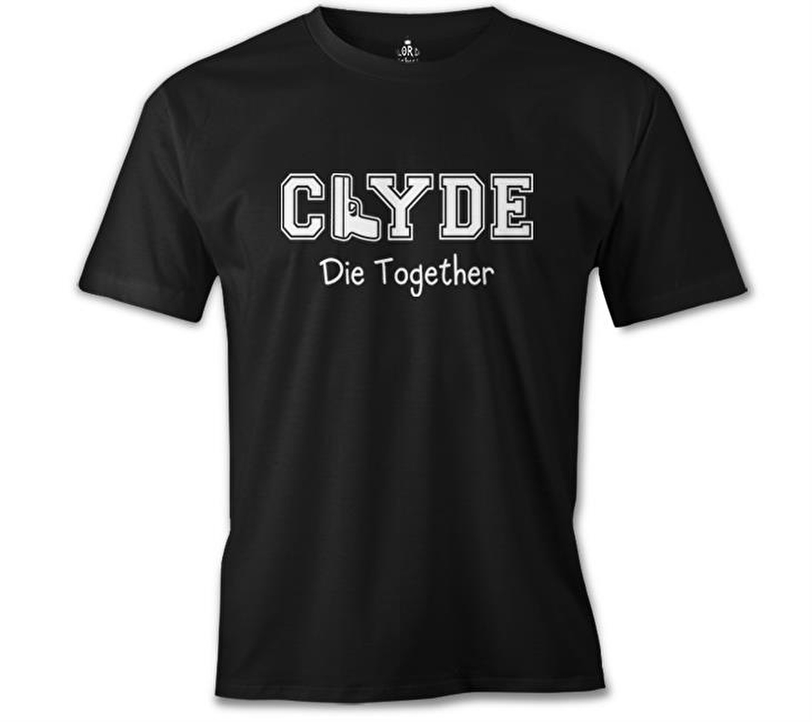 Bonnie and Clyde - Clyde Siyah Erkek Tshirt