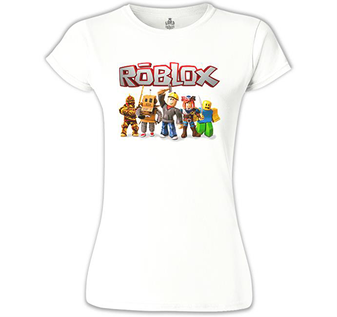 Roblox - Macera Beyaz Bayan Tshirt