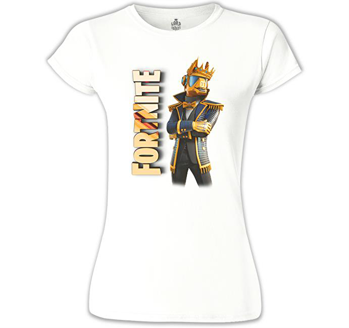 Fortnite - DJ Yonder Beyaz Bayan Tshirt
