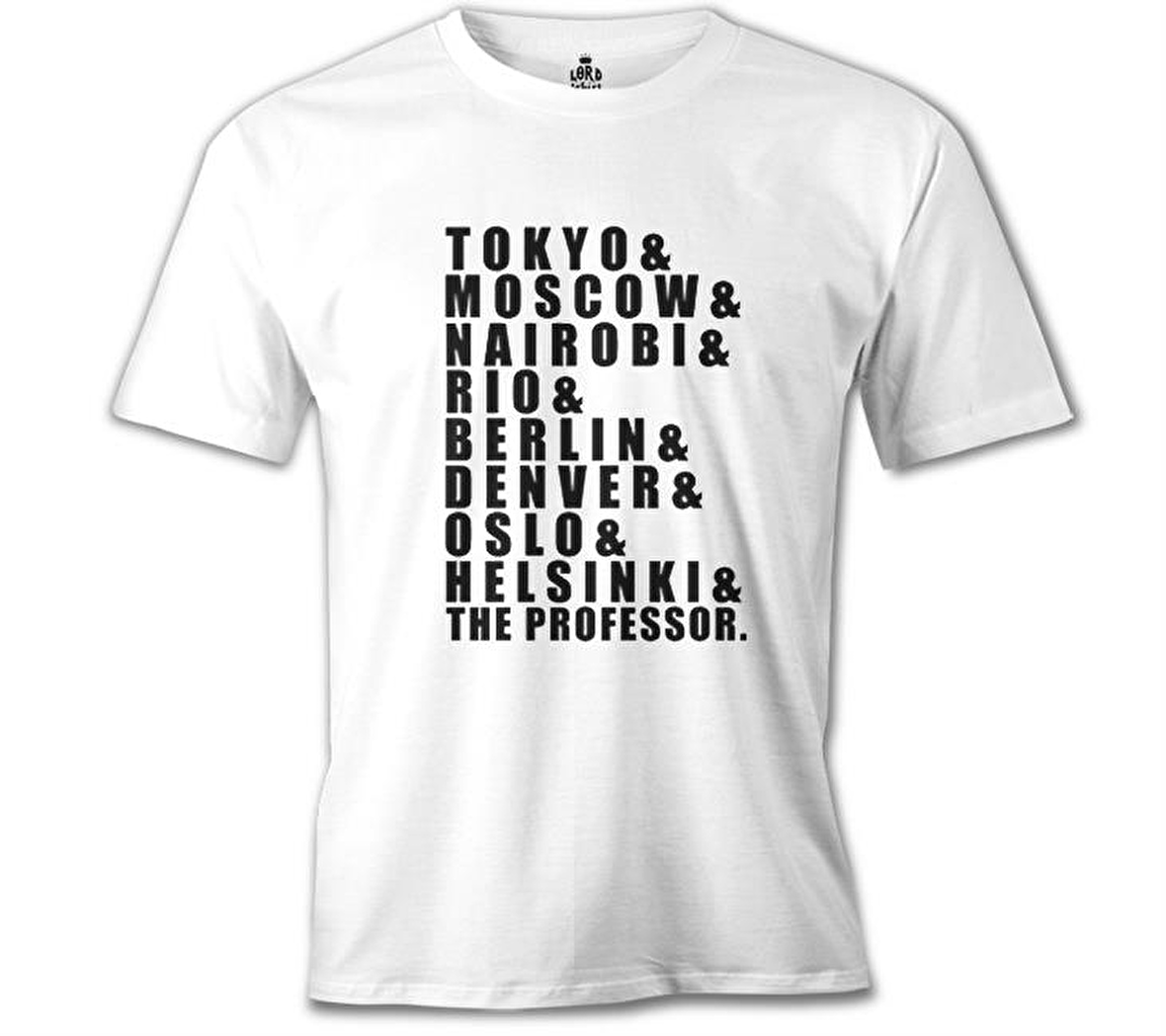 La Casa De Papel - Team Beyaz Erkek Tshirt