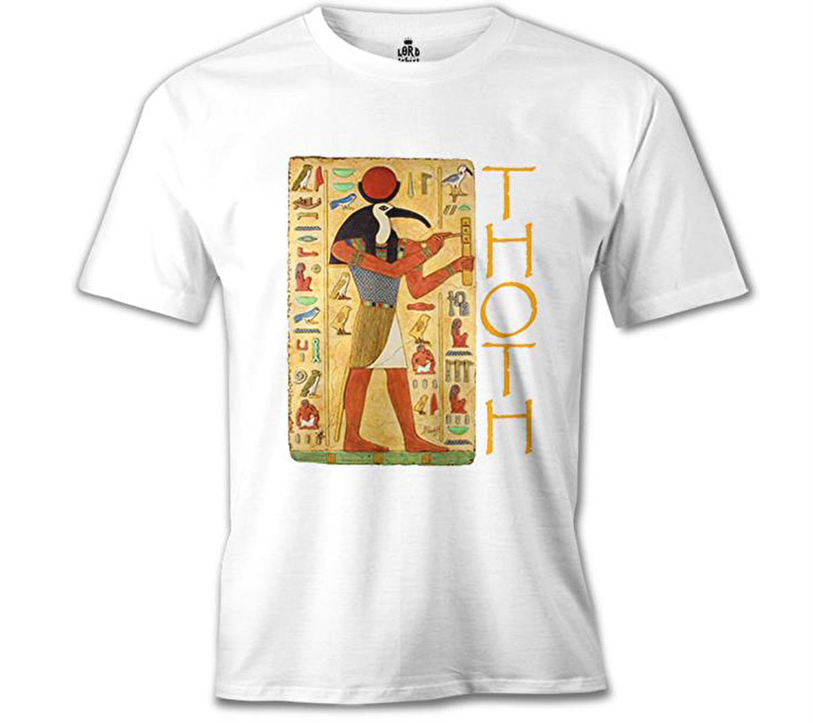 Thoth Beyaz Erkek Tshirt